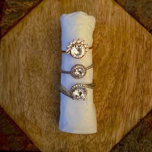 1 Lot (Lot H) - AAA Cubic Zirconia Rings